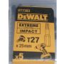 DeWALT IMPACT TORSION, Т27 мм,L раб.=25 мм, 5 штук (DT7383T)