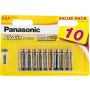 PANASONIC ALKALINE POWER AAA BLI 10 (LR03REB/10BW)