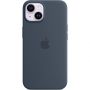 APPLE iPhone 14 Plus Silicone Case with MagSafe - Storm Blue,Model A29