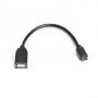 REAL-EL USB2.0 Type C-AF 0.1m Black (4743304102105)