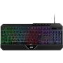 2E GAMING KG315 110key, USB-A, EN/UA, RGB, чорний