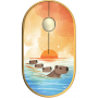 2E MF300 CAPYBARA:SUNSET Silent WL BT, жовтий