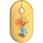 2E MF300 FLORA:POPPY Silent WL BT, жовтий
