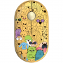 2E MF300 PETS:CATS&DOGS Silent WL BT, жовтий
