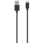 BELKIN USB 2.0 AM/microB MIXIT 3м, Black (F2CU012bt3M-BLK)