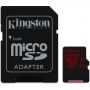 KINGSTON microSDXC 128GB (Class 10)+ Adapter UHS-I U3 R90/W80MB/s 4K Video