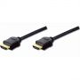 DIGITUS HDMI High speed + Ethernet (AM/AM) 2.0m Black (AK-330114-020-S)