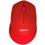 LOGITECH M330 Silent Plus Mouse Red (910-004911)