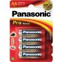 PANASONIC PRO POWER AA BLI 4 ALKALINE (LR6XEG/4BP)