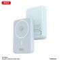 XO PR231 magnetic 15W wireless charging+PD20W fast charging 10000mAh Синій