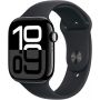 APPLE Watch Series 10 GPS 46mm Jet Black Aluminium Case with Black Sport Band