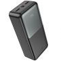 HOCO J136B 30000mAh |2USB/1Type-C/Lightning, 22.5W/3A, PD/QC| (black)