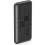 XO PR187 Fast charge light display PD20W+QC22.5W 10 000 mAh Чорний