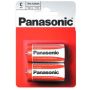 PANASONIC RED ZINK R14 BLI 2 ZINK-CARBON (R14REL/2BPR)
