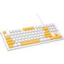 Aula F3032 keycaps plus 21 Yellow keys KRGD Red USB UA White (6948391204680)