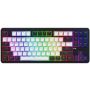 Hator Rockfall 3 Mecha TKL QMK/VIA Orange Wireless Black (HTK850UA)