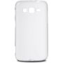 DROBAK Elastic PU Samsung Galaxy Core Advance I8580 (White) (216064)