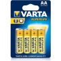 VARTA SUPERLIFE AA BLI 4 ZINC-CARBON (02006101414)