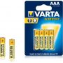 VARTA SUPERLIFE AAA BLI 4 ZINC-CARBON (02003101414)