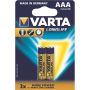 VARTA LONGLIFE AAA BLI 2 ALKALINE (04103101412)