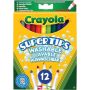 Crayola 12 тонких фломастеров ярких цветов (7509)