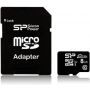 SILICON POWER microSDHC 8GB (Class 10) UHS-I Elite + Adapter