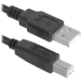DEFENDER USB04-10 USB2.0 AM-BM, 3м, пакет (83764)