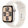 APPLE Watch SE 2 2024 GPS 40mm Starlight Aluminium Case with Starlight SB S/M MXEF3QH/A
