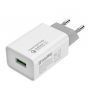 COLORWAY 1USB Huawei Super Charge/Quick Charge 3.0, 4A (20W) білий (CW-CHS014Q-WT)