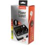 COLORWAY 3 розетки/6USB Black 1.8M