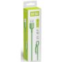 COLORWAY microUSB (soft silicone) 2.4А 1м зелений