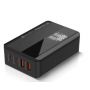 COLORWAY Power Delivery (2USB-A + 2USB TYPE-C) (65W) чорне