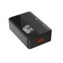 COLORWAY Power Delivery GaN (2USB-A+2USB TYPE-C) (100W) чорний
