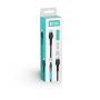 COLORWAY Type-C - Type-C (PD Fast Charging 65W) 3.0А 30cm чорний