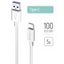 COLORWAY Type-C (Fast Charging) 5.0А 1м білий