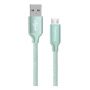 COLORWAY USB - MicroUSB 2.4А 2м мятний(CW-CBUM009-MT)