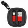 CROWN СMCU-013L USB- Lightning (iPhone) Червоний