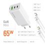 COLORWAY GaN Mini 65W PD Port PPS USB (USB-2C1A) cable Type-C&Lightning