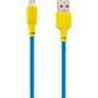 GELIUS Full Silicon GP-UCN001L Lightning Yellow/Blue (1.2m) (18W)