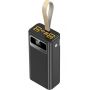 GELIUS Wide GP-PB308 40000mAh (QC+PD 22.5W/Led) Black