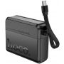 HOCO Excellent PD power bank with two-way cable 10000mAh Q38 |2Type-C/1Lightning, 20W/3A,