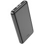 Hoco J100 High-ranking power bank 10 000mAh Black