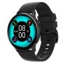 iMiki KW66 Pro Black Silicone Strap