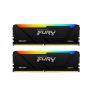 Kingston Fury (ex.HyperX) DDR5 16GB (2x8GB) 3600 MHz Beast RGB (KF436C17BB2AK2/16)