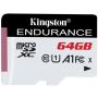 KINGSTON microSDXC 64GB UHS-I Class 10 High Endurance R95/W30MB/s (SDCE/64GB)