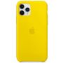 Original Silicone Case for Apple iPhone 11 Pro Max (HC) - Yellow