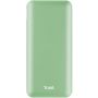 TRUST Redoh, 20000мА·год, USB-A/2хUSB-C, 18W, QC 3.0, PD, зелений