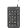 TRUST Xalas USB-A Numeric Keypad 23Key, USB-A, чорний