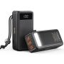 VEGER Power Bank Tank lite 56000mAh (чорний) LCD Quick Charge PD130W (W5001C)