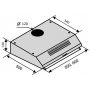 VENTOLUX ROMA 50 WH 2M LUX